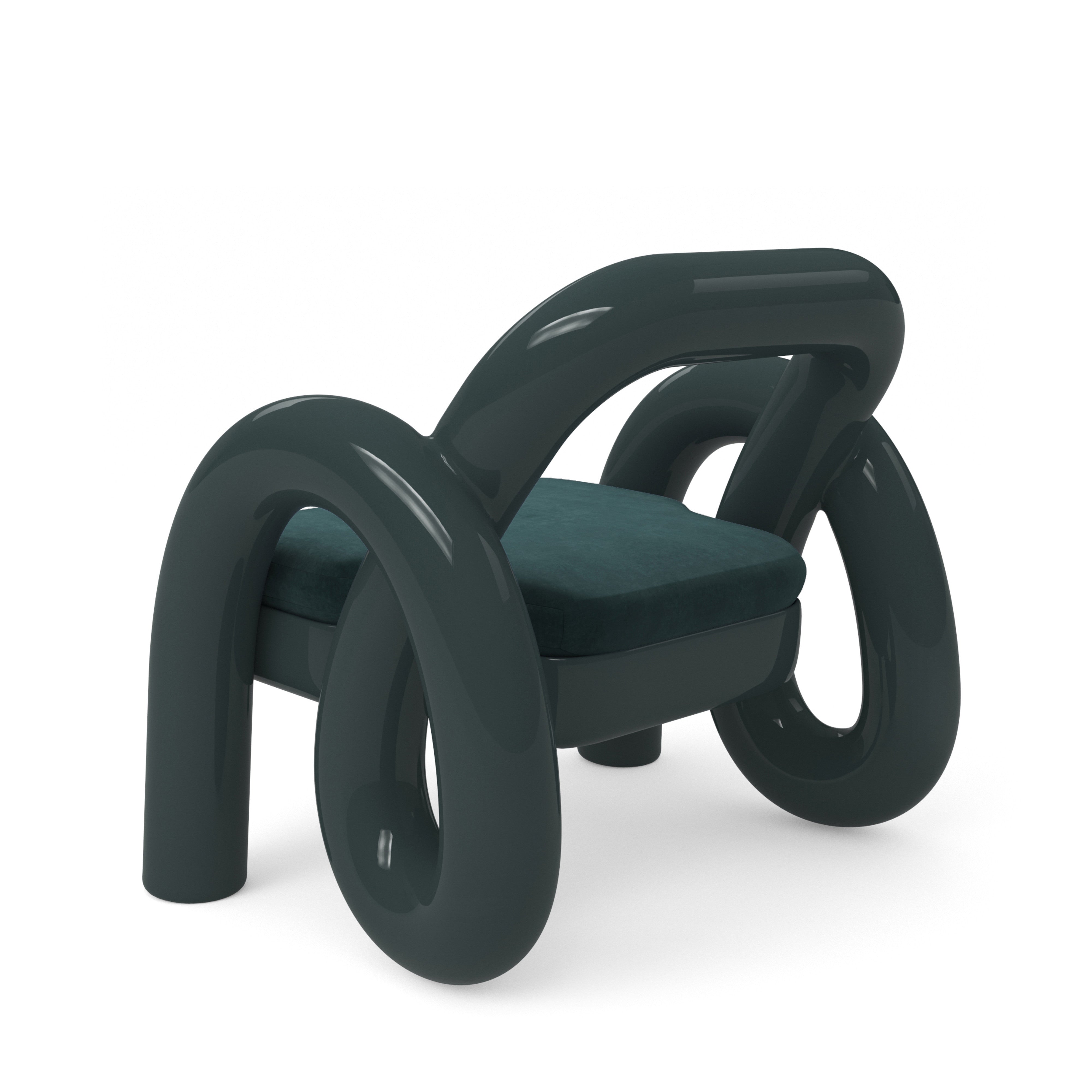 Gelee Accent Chair-Apatite