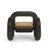 Gelee Accent Chair-Chocolate