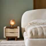 detail of Botero Queen Bed