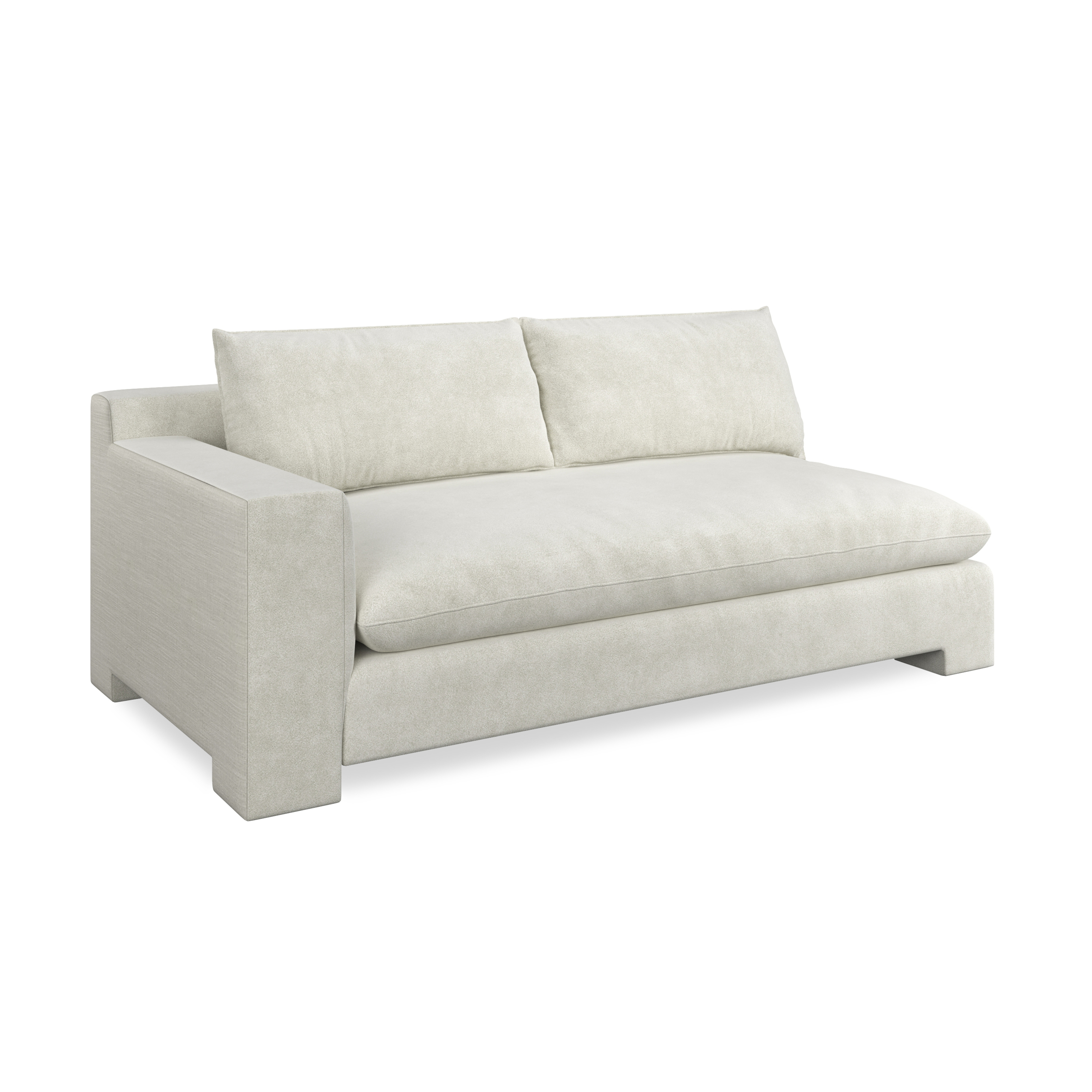 Devon Laf Loveseat Ivory