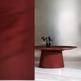 room with Paragon Dining Table - Rouge