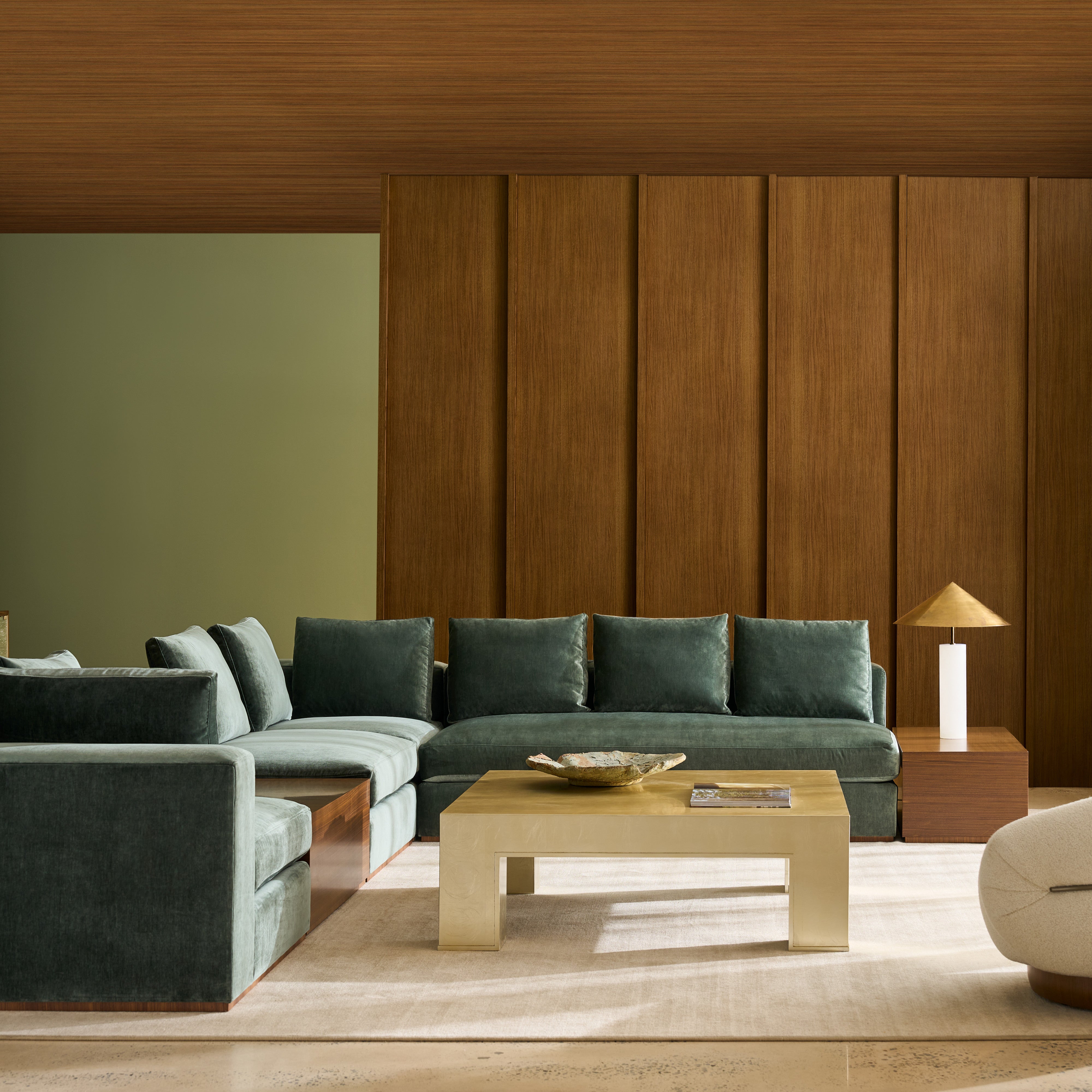 room with Bello Rectangle Cocktail Table