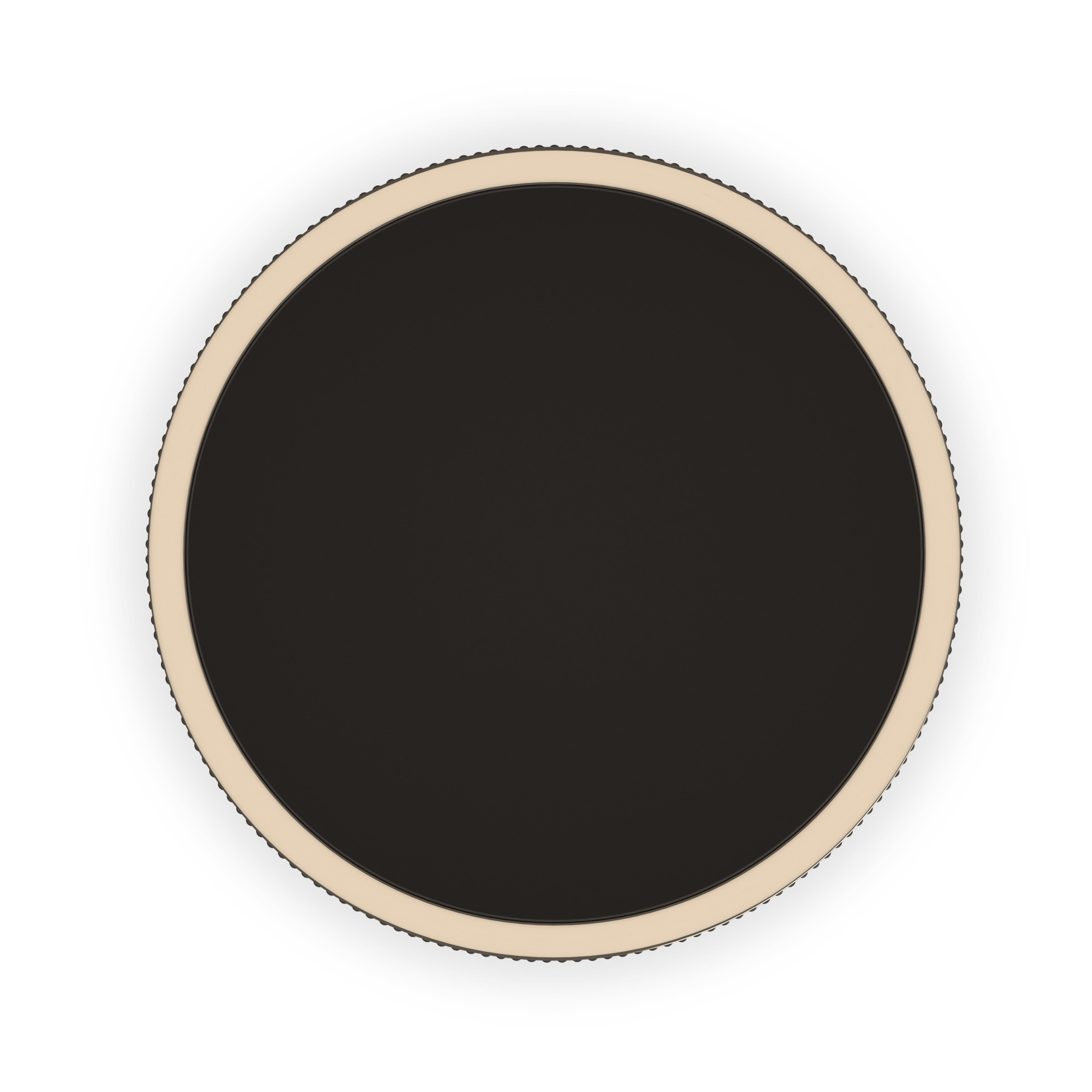 Love Round End Table - Dark Chocolate