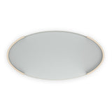 Love Oval Cocktail Table - Matte Pearl
