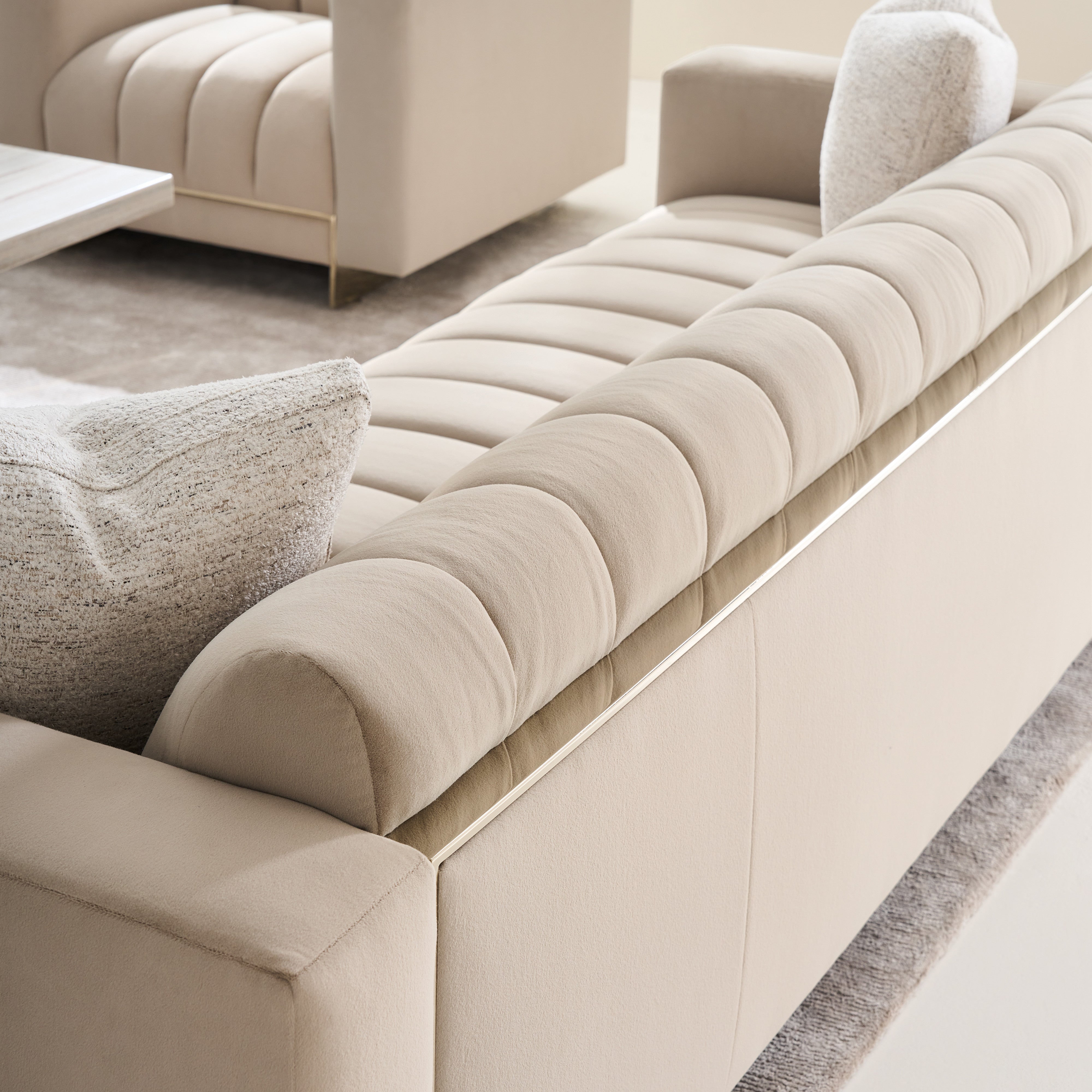detail of 84 Well Balanced Sofa