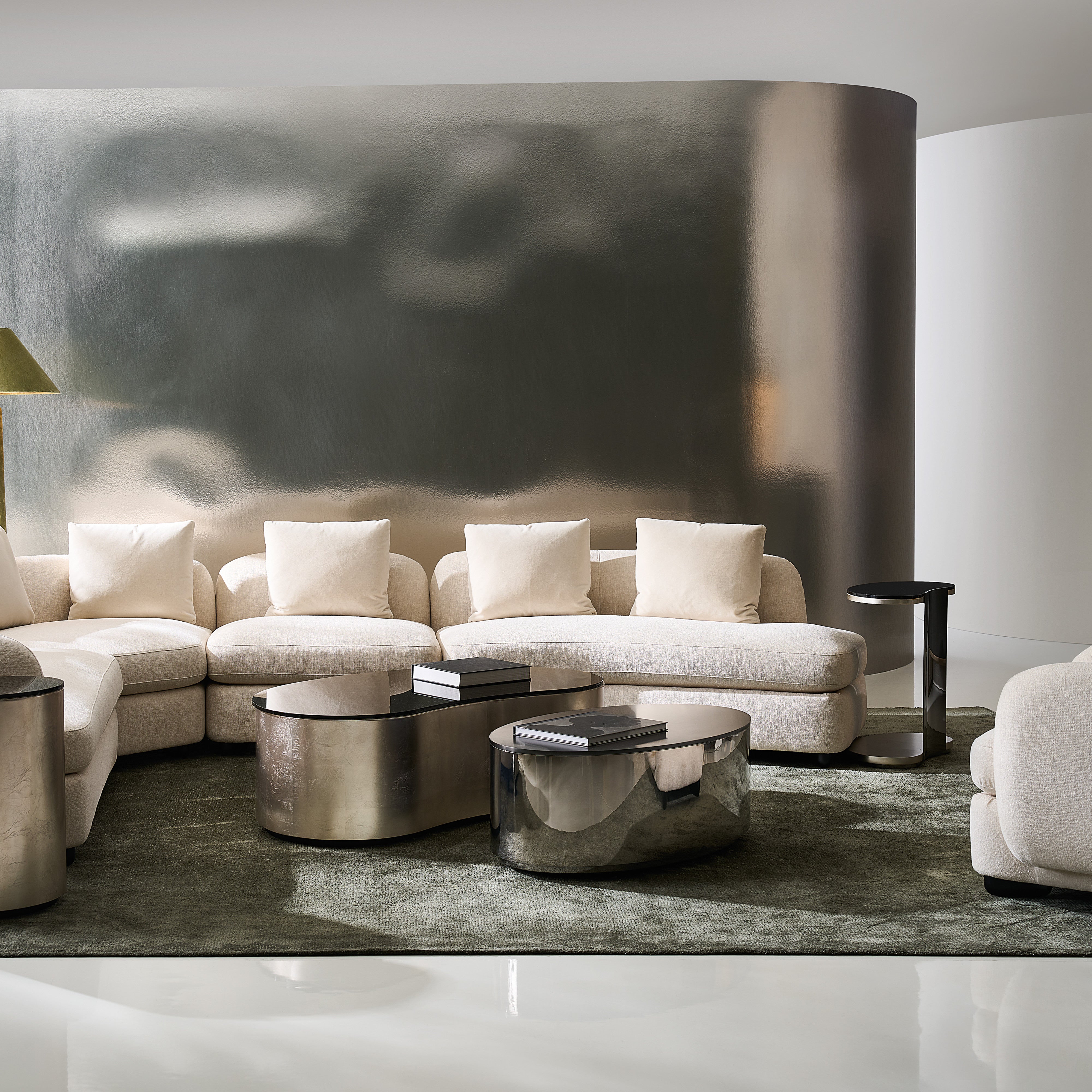 room with Lumi Laf Loveseat