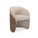 Fleur Wood Back Dining Chair