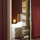 room with Oblique Armoire
