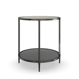 Smoulder Round End Table
