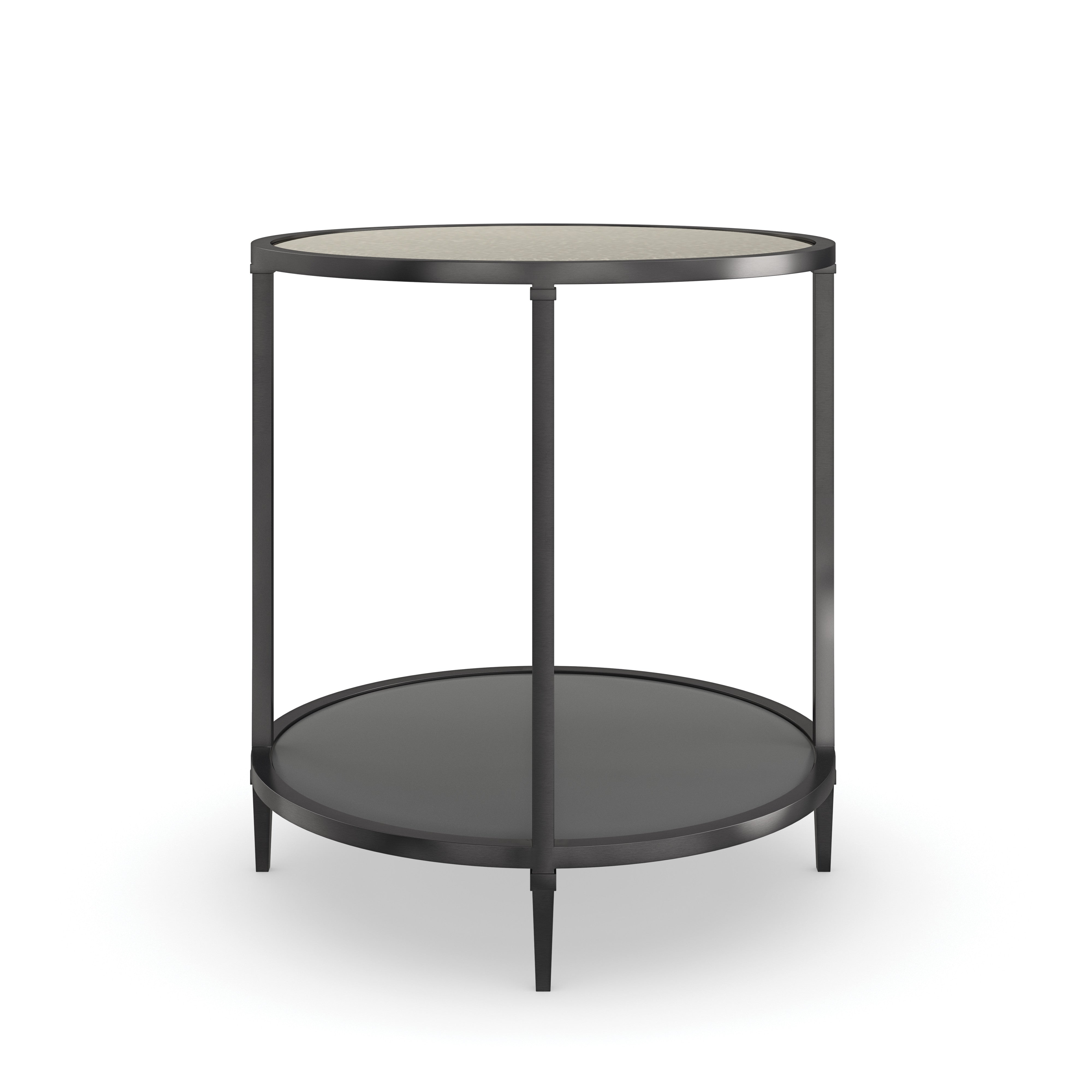 Smoulder Round End Table