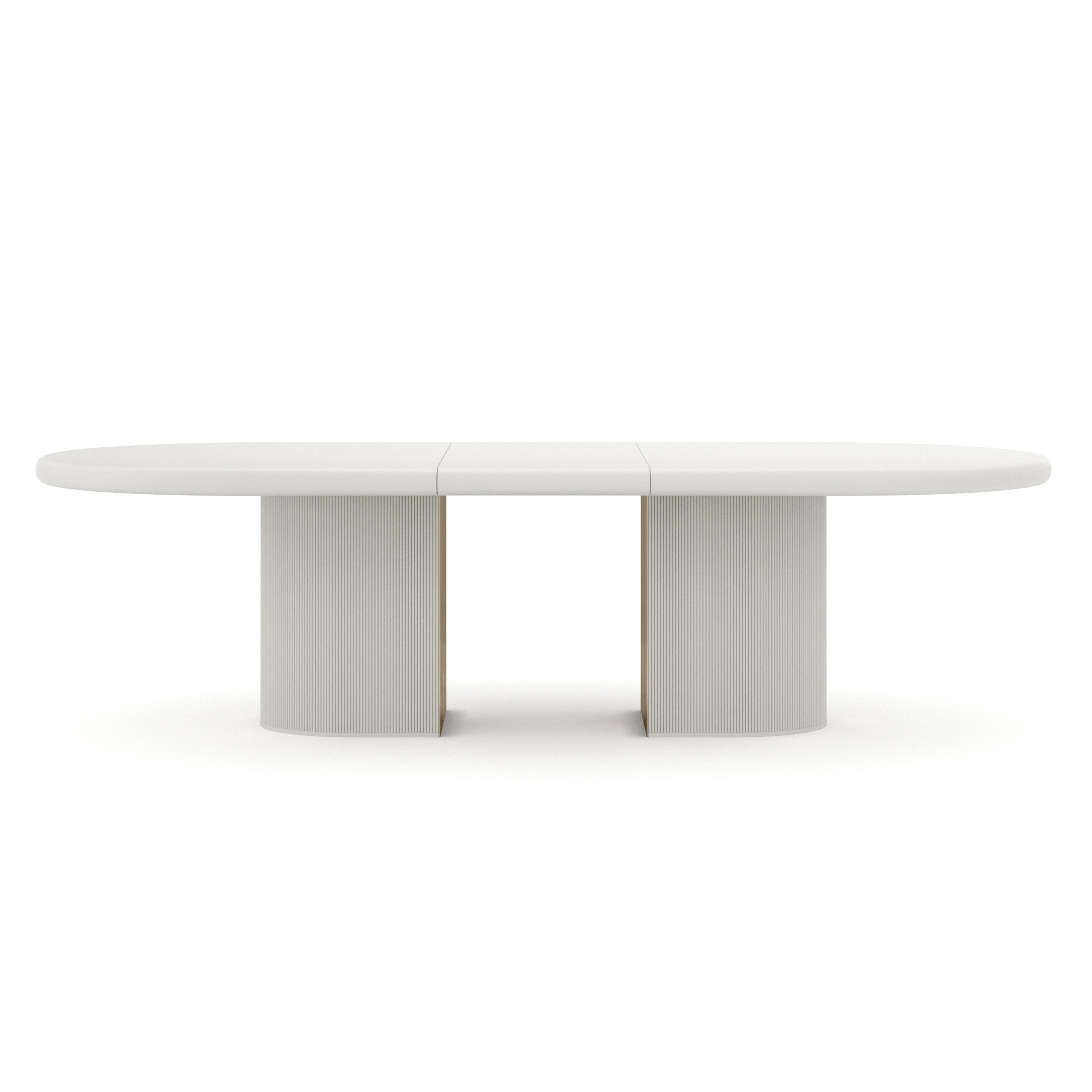 Love Dining Table - Matte Pearl