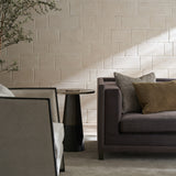 room with Tuxedo Sofa