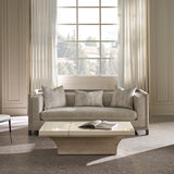 room with Tuxedo Sofa