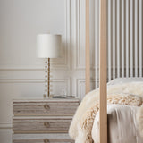 room with Bedrock Nightstand