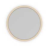Love Round End Table - Matte Pearl