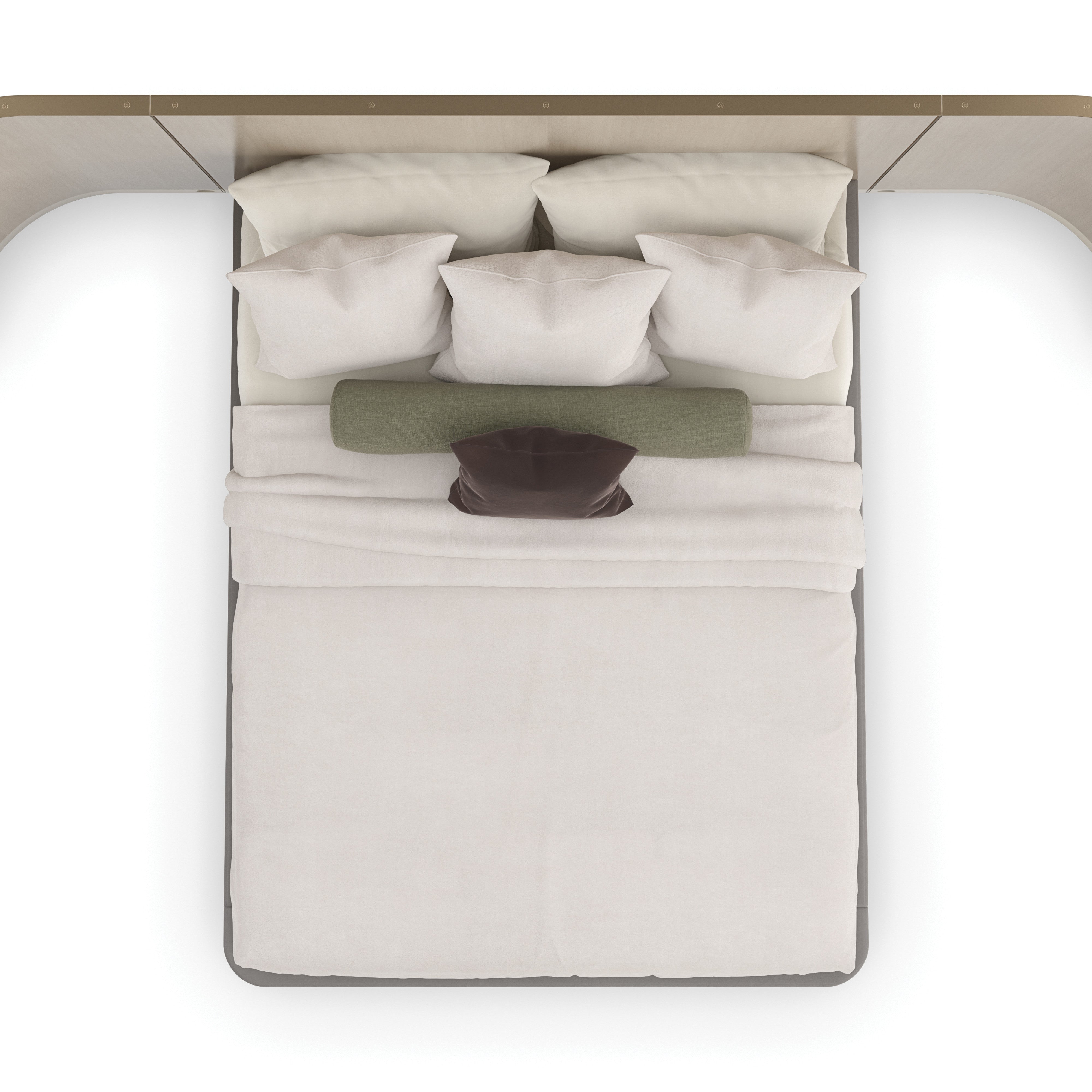 detail of Dream Chaser Bed With Wings - Queen