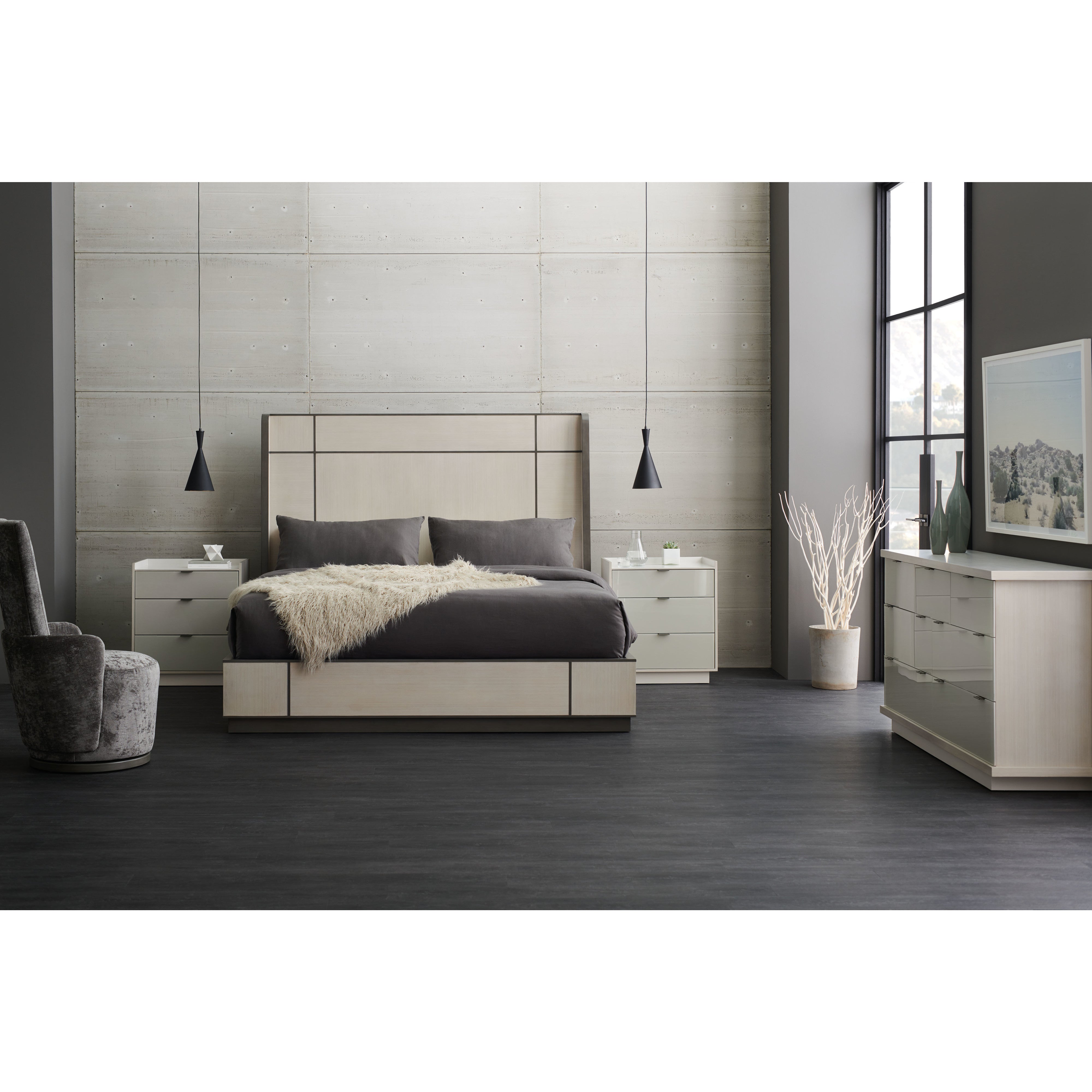 Repetition Wood Bed - Queen