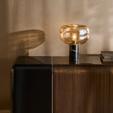 detail of Gelee Media - Caramello