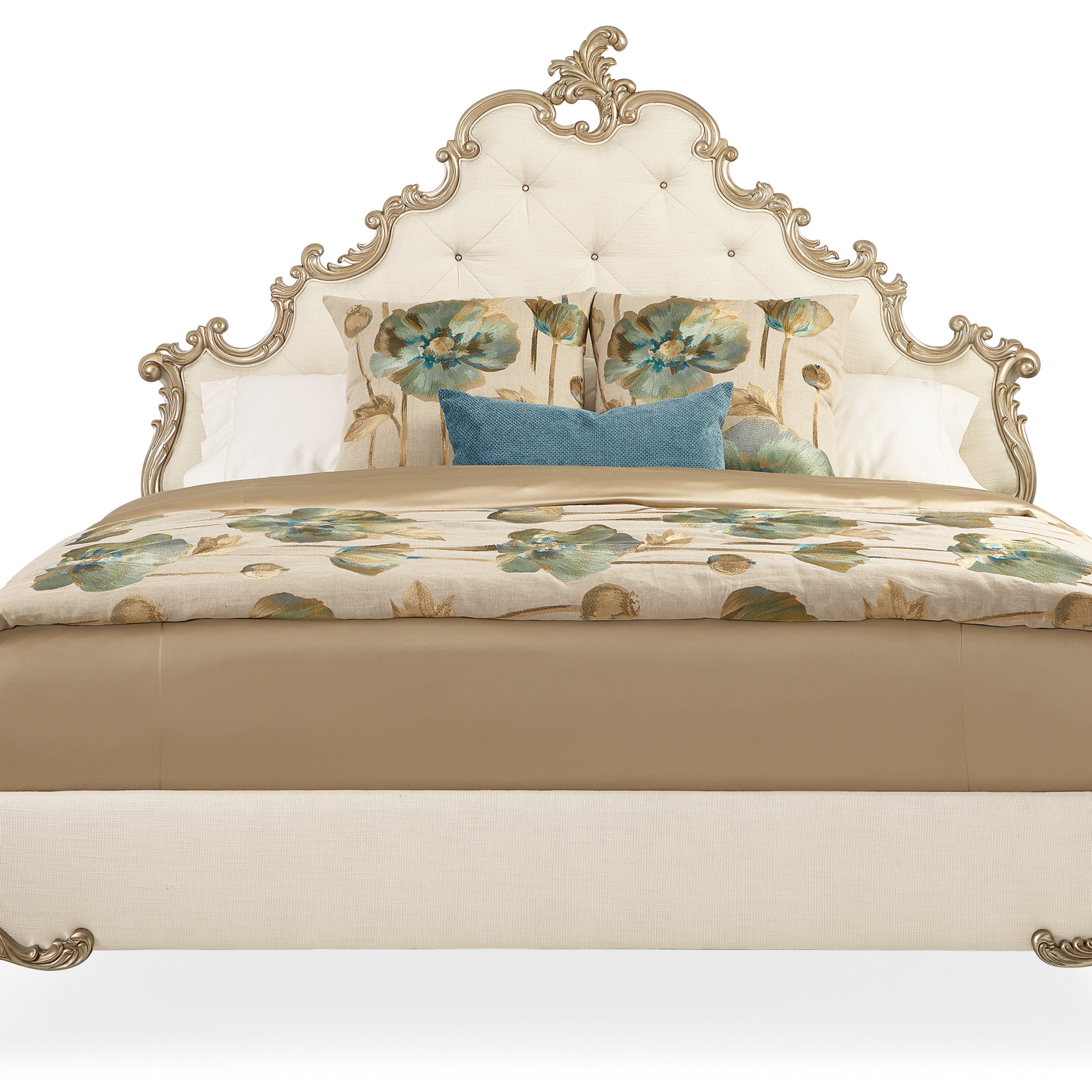 detail of Panel Bed - King