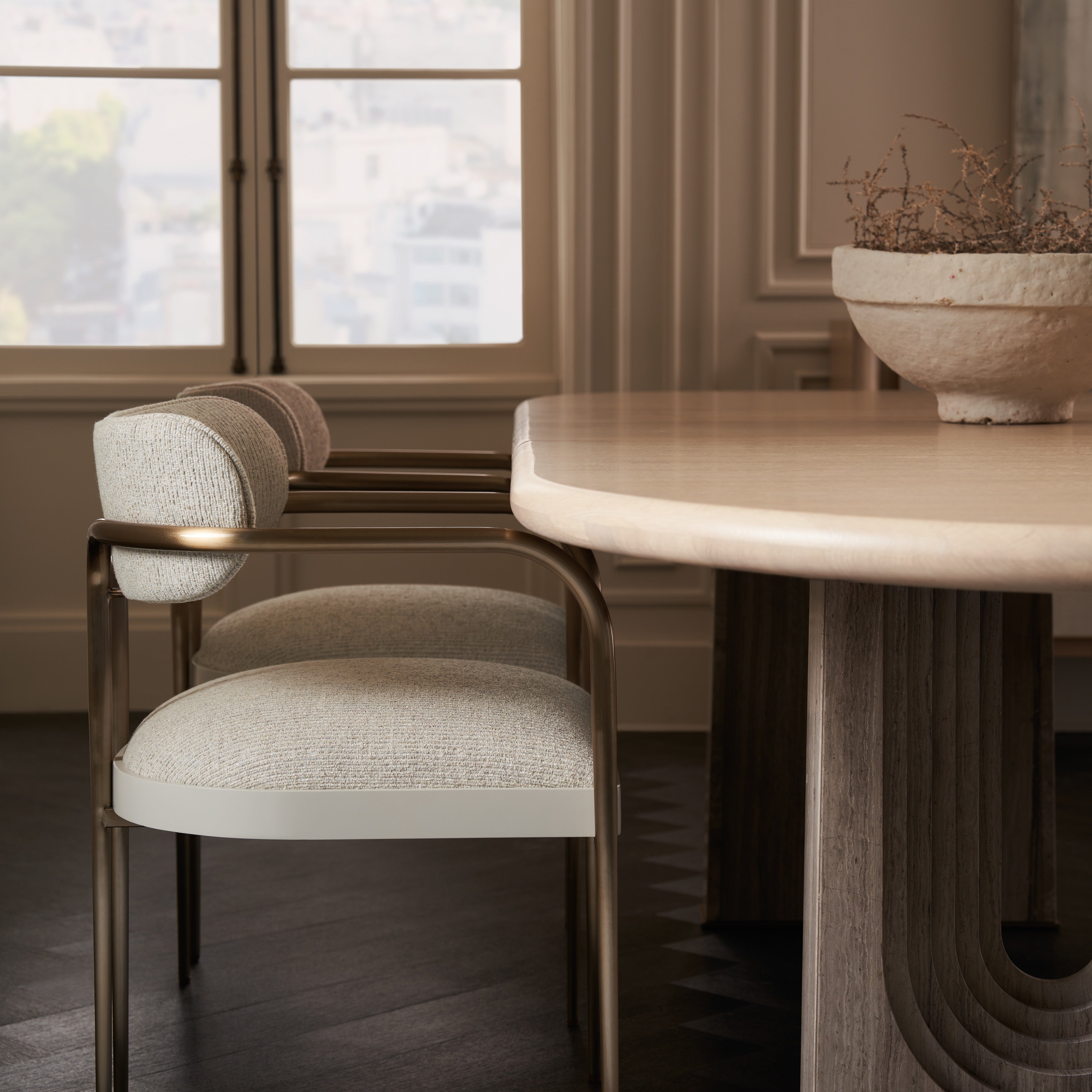 room with Emphasis Dining Chair