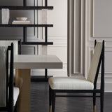 room with Unity Dark Dining Chair