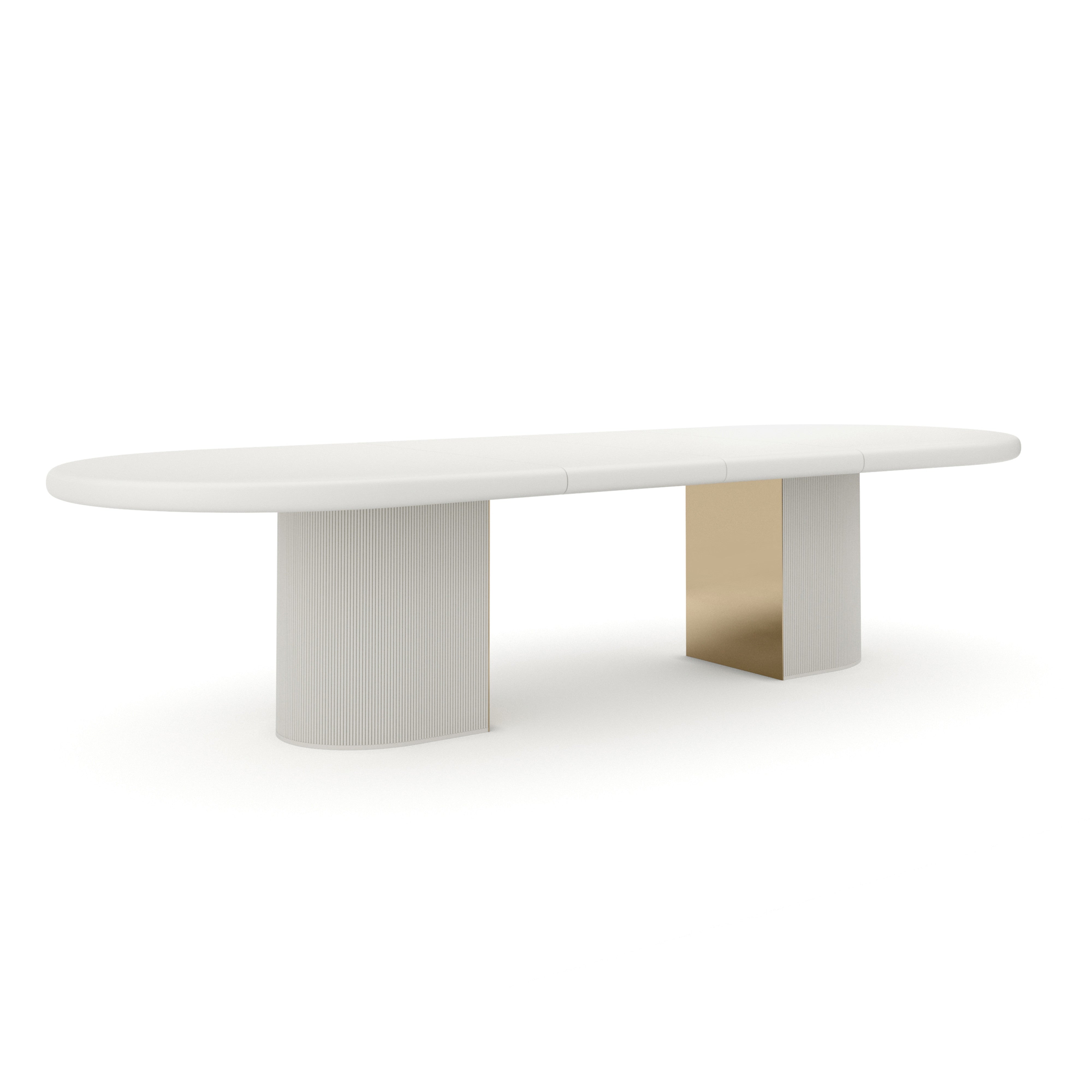 Love Dining Table - Matte Pearl