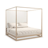Pinstripe Light Bed - Queen