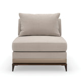 detail of Archipelago Armless Chair
