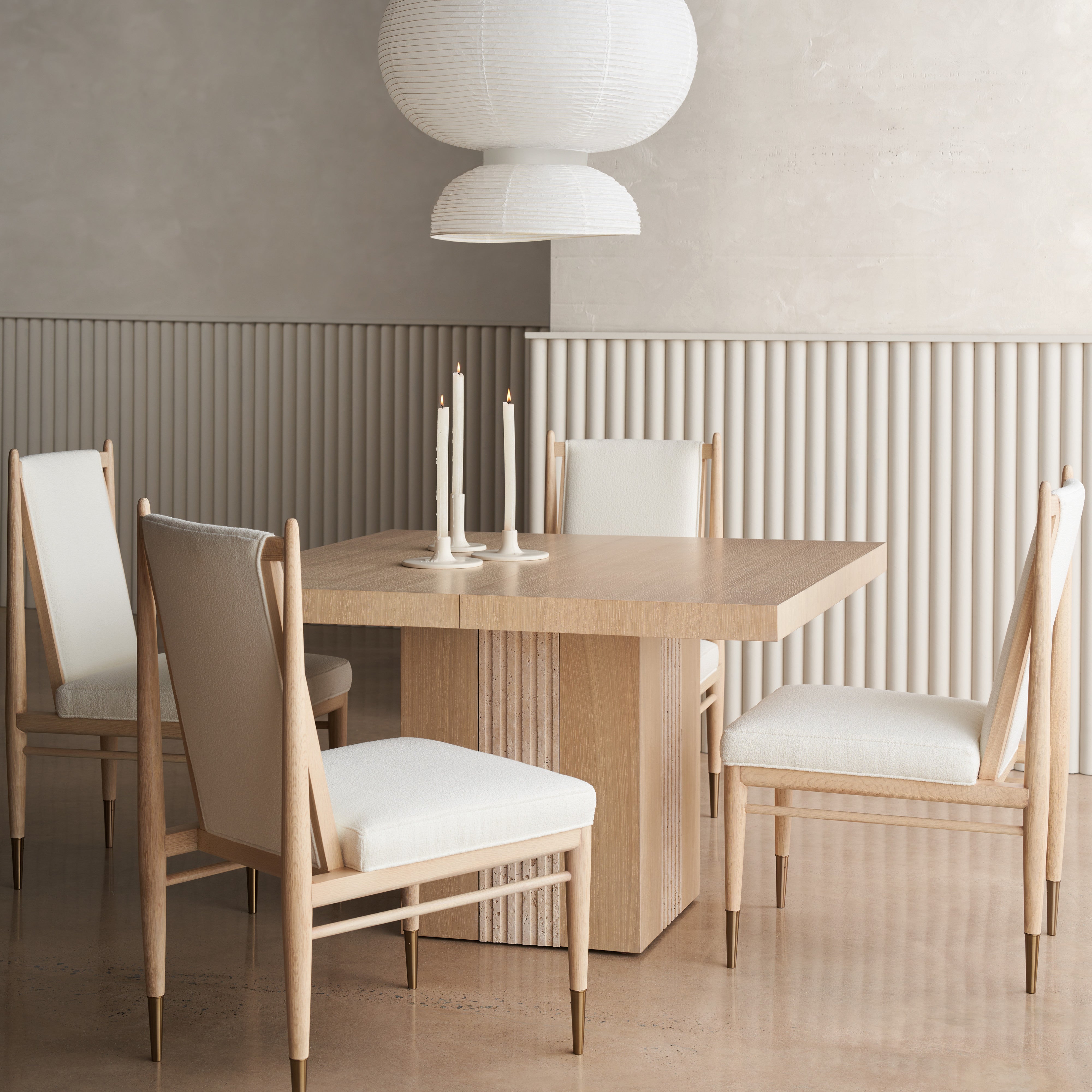 room with Unity Light Dining Table