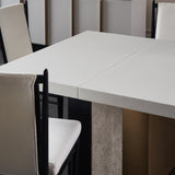 detail of Unity Dark Dining Table