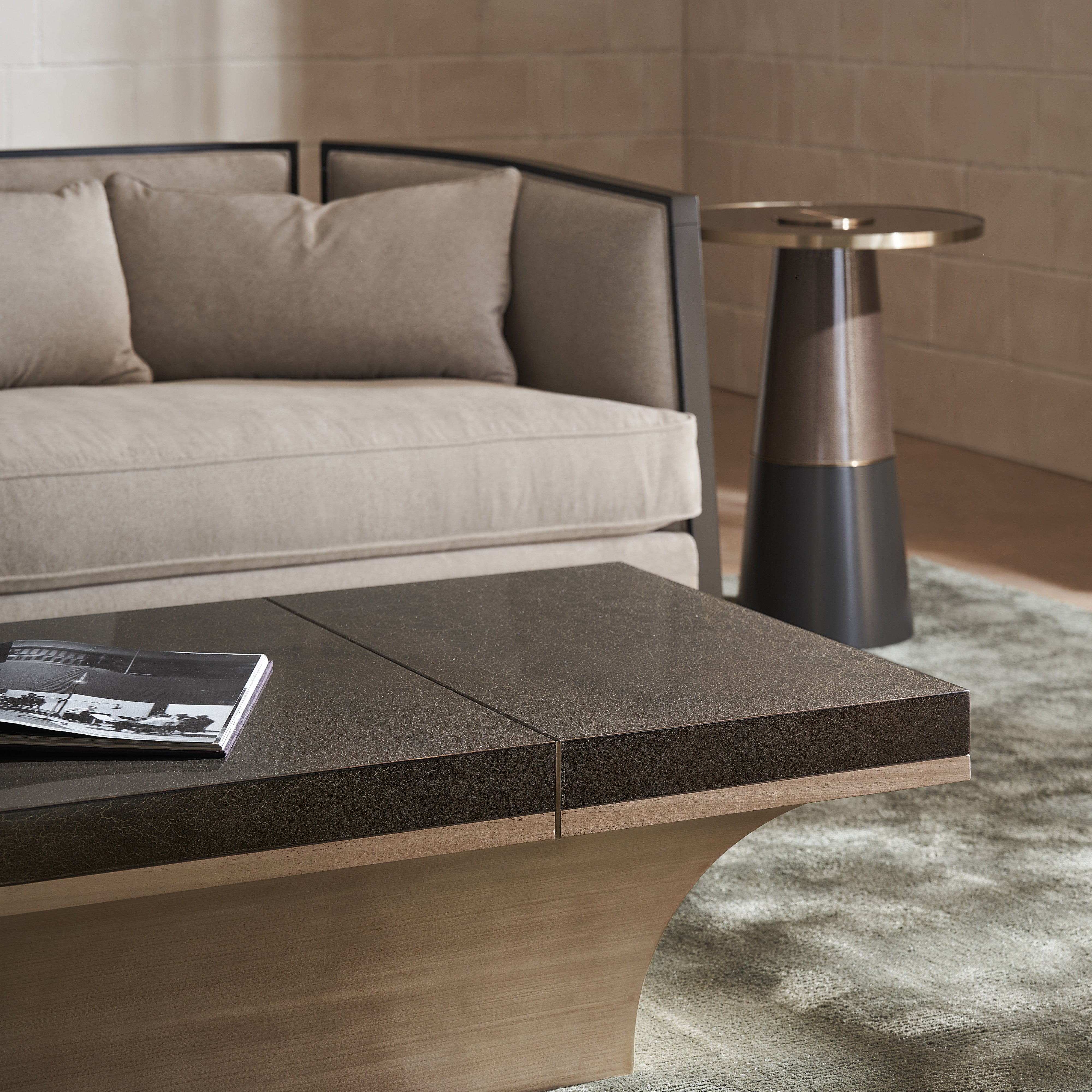 room with Cut Away Sofa