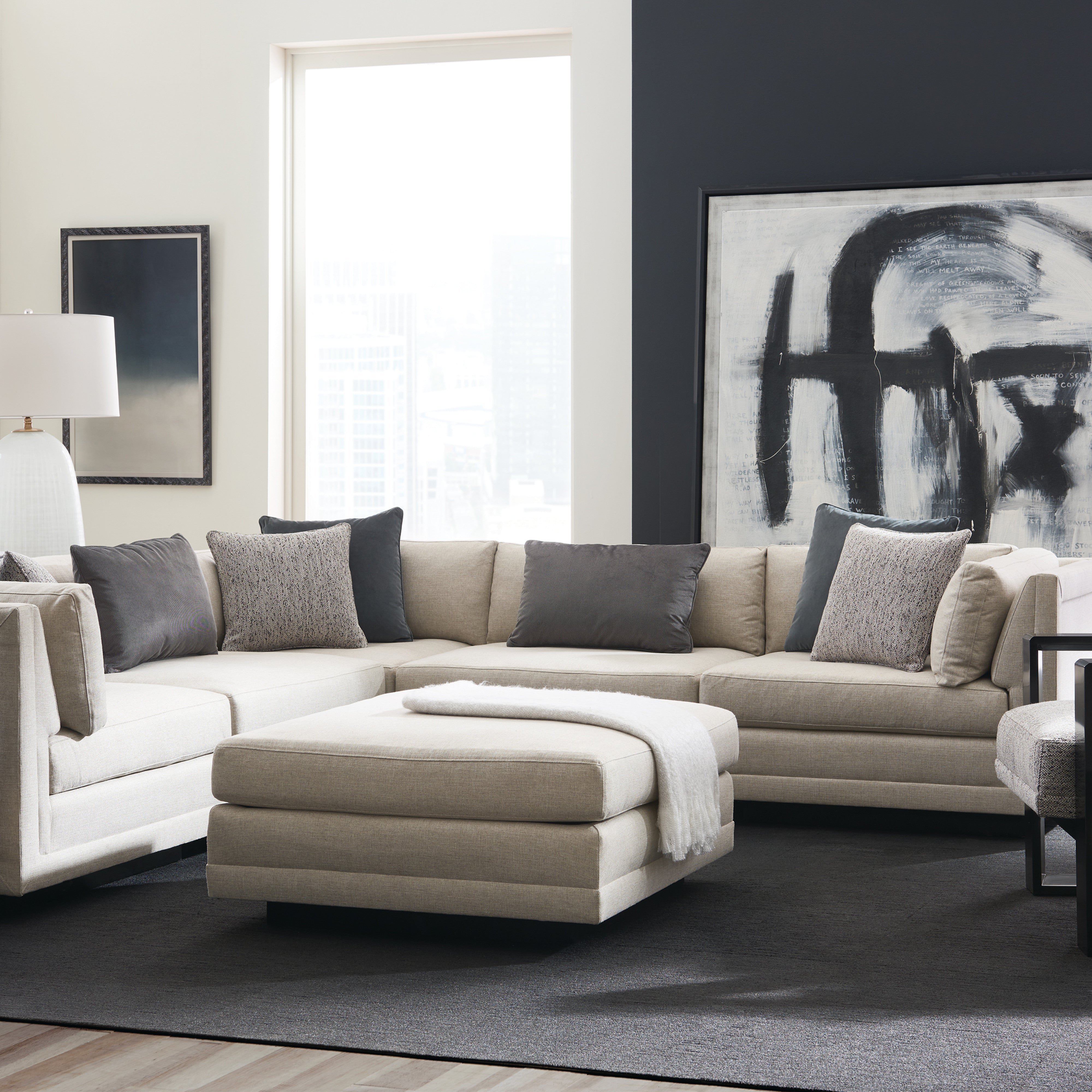 room with Fusion 6 Piece Sectional