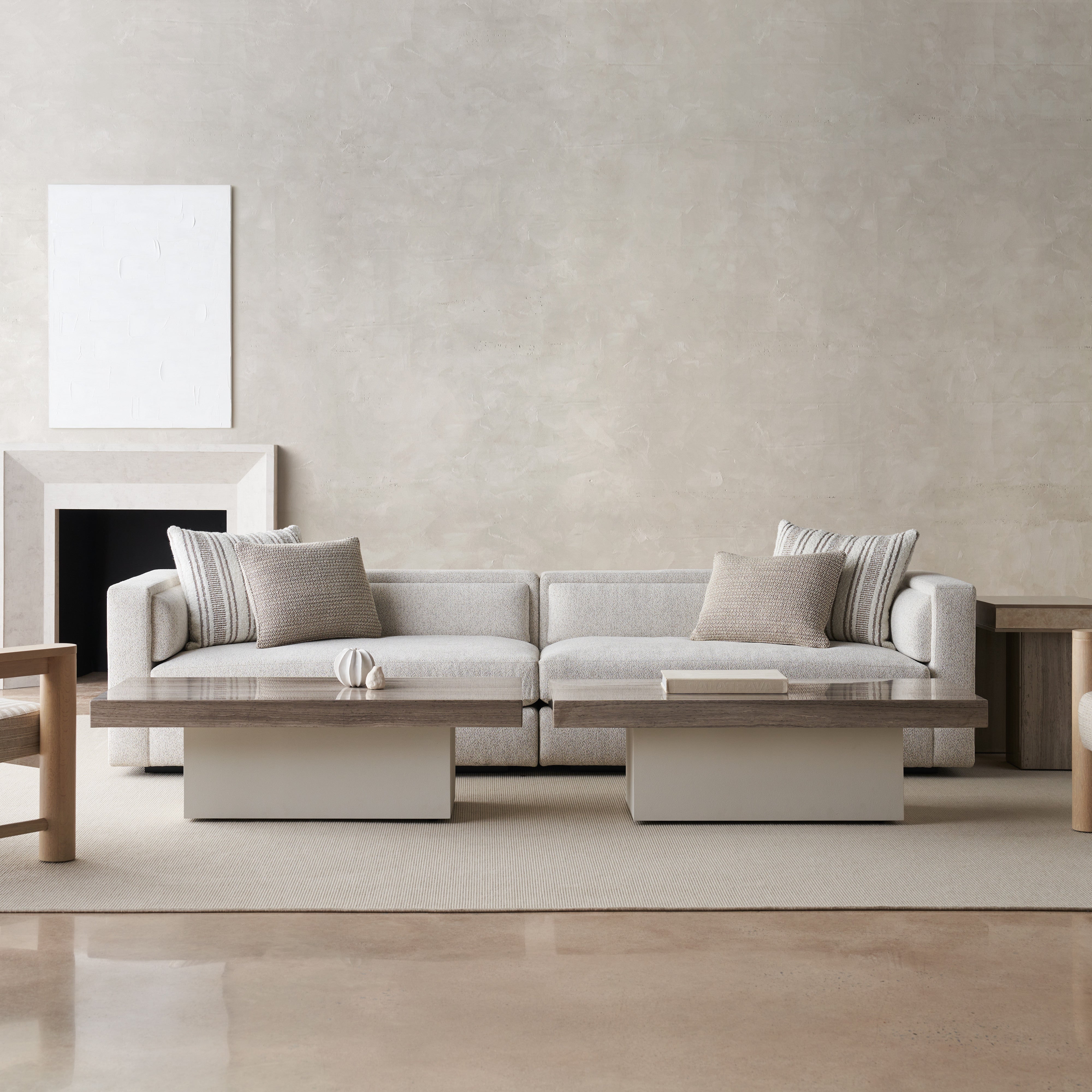 room with Unity Right Arm Loveseat