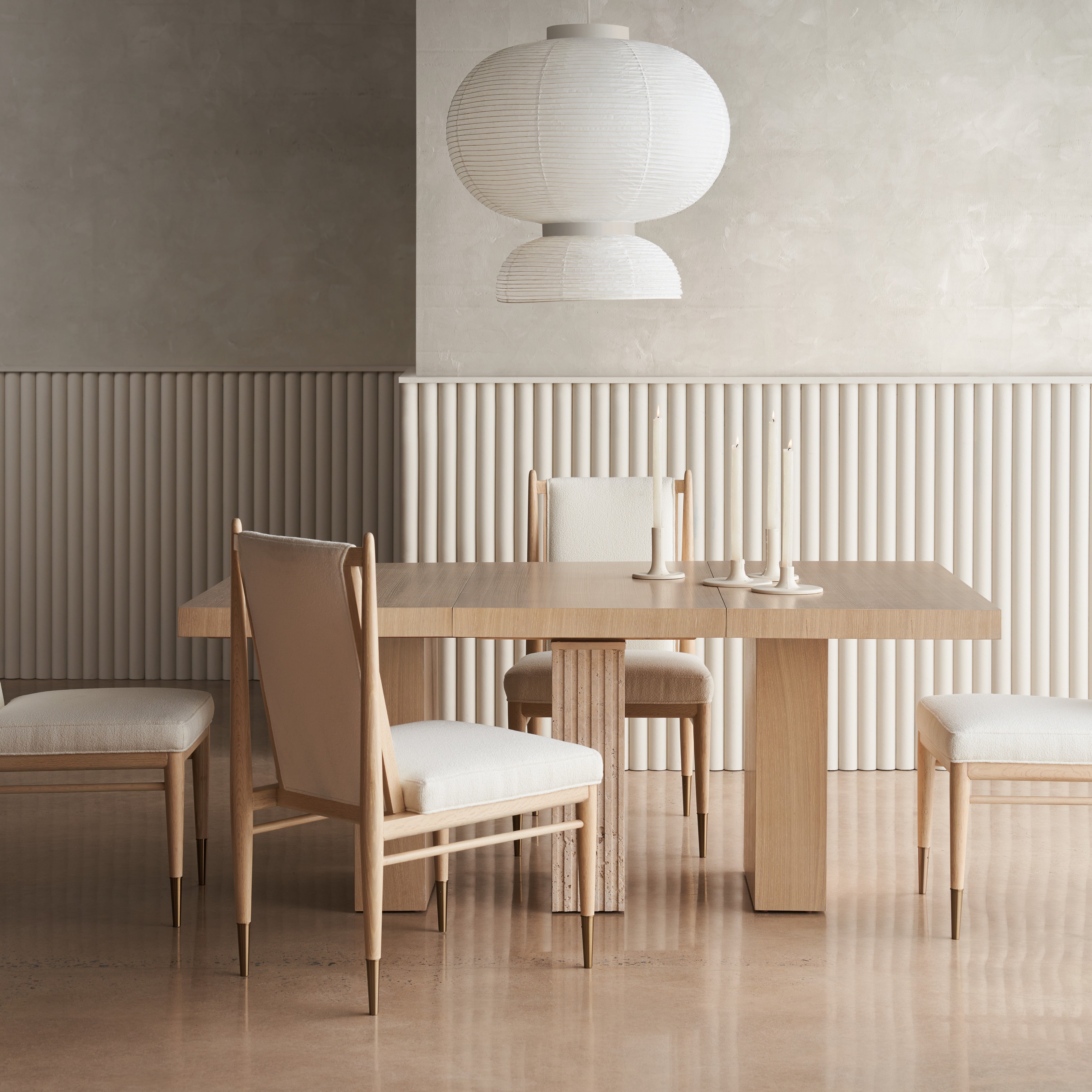 room with Unity Light Dining Table