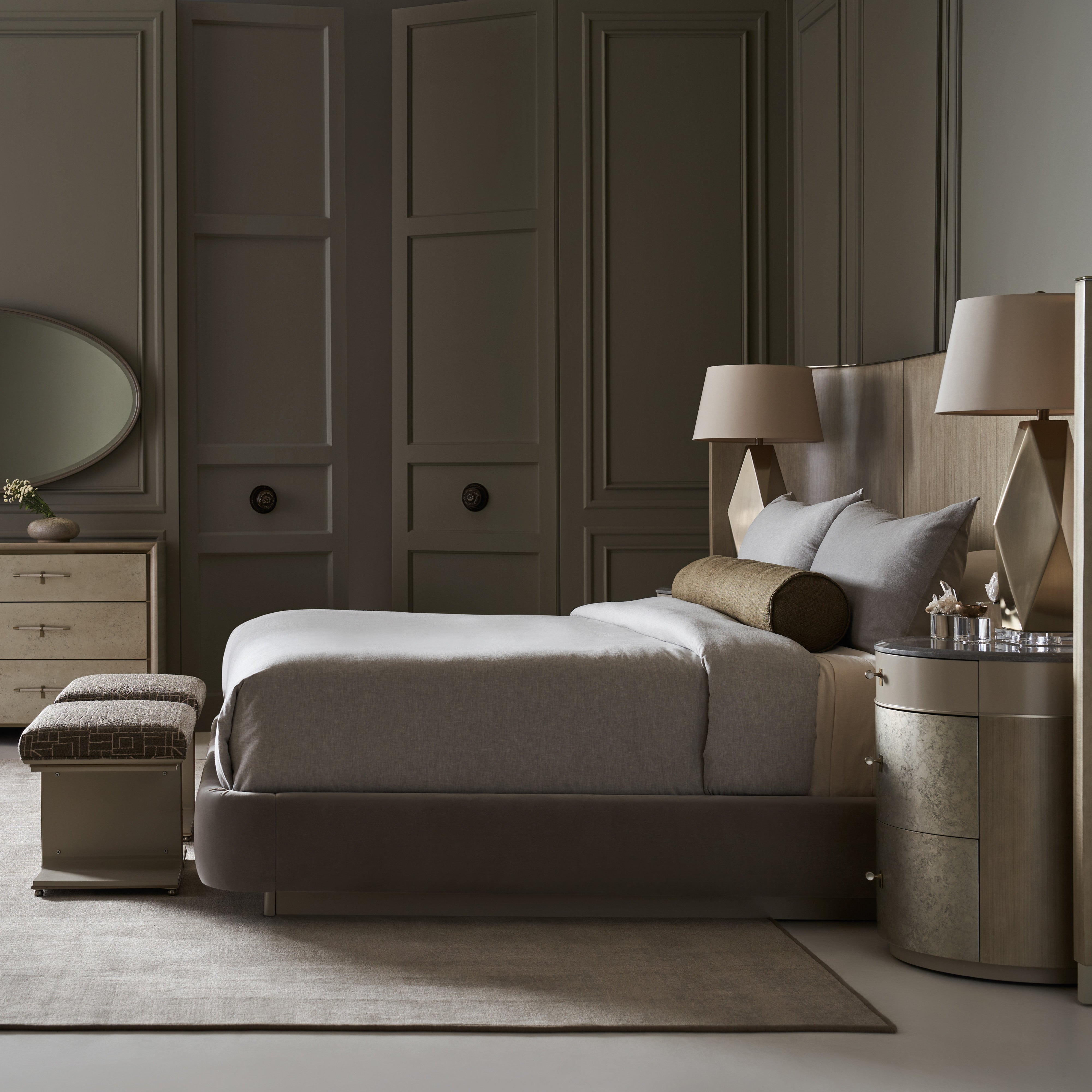 room with Hang Up Dresser