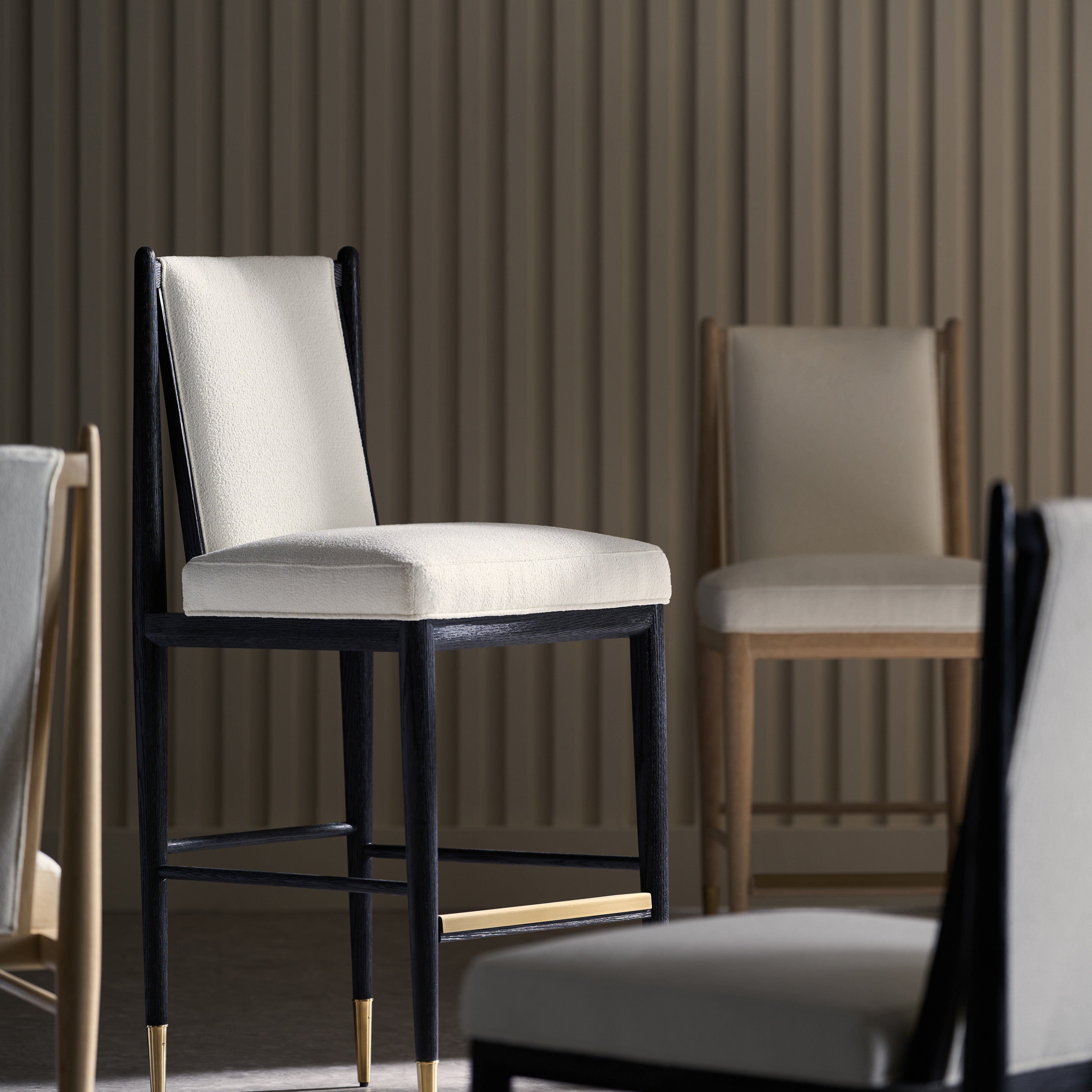 room with Unity Dark Dining Chair