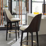 room with Another Round Bar Stool