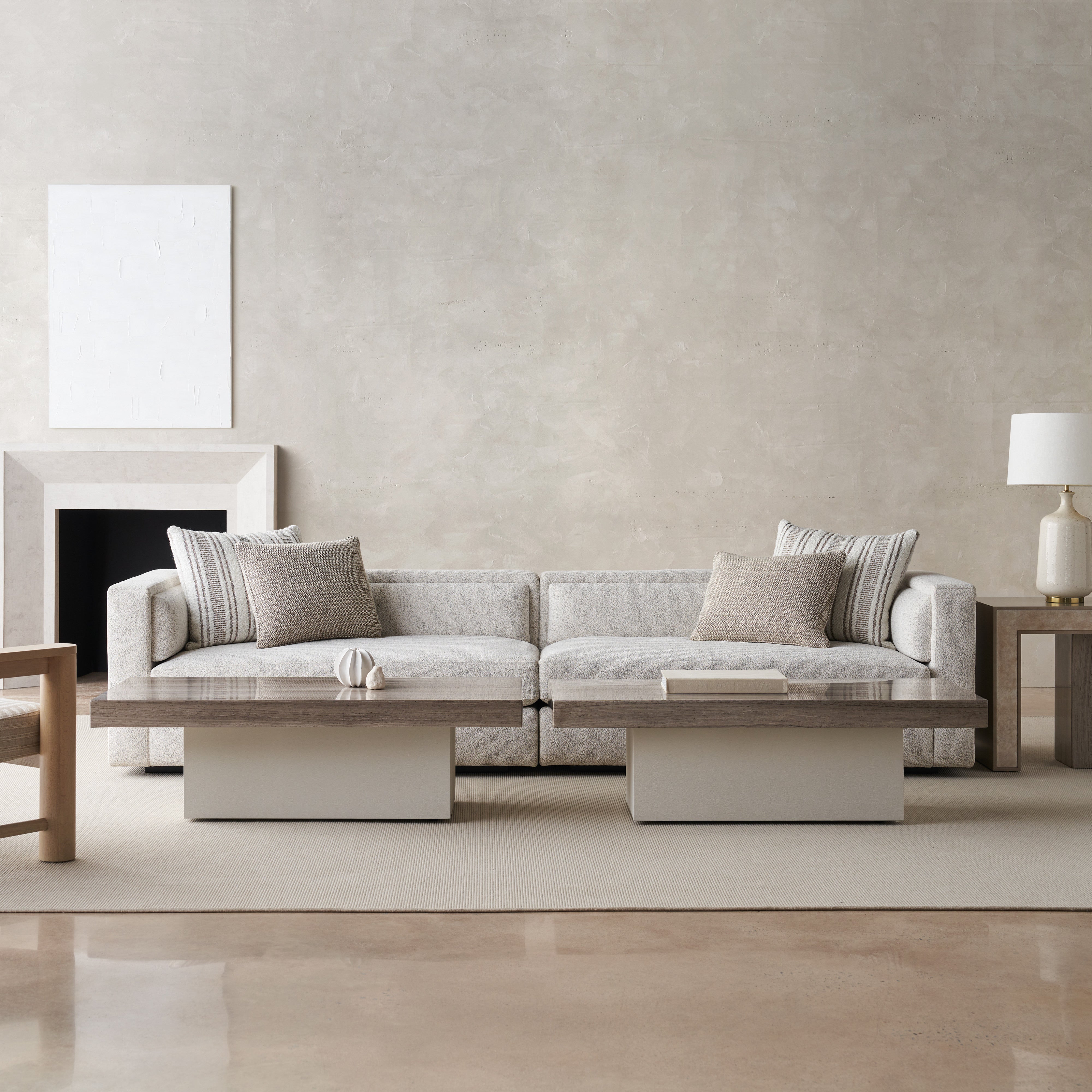room with Unity Right Arm Loveseat