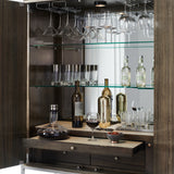 detail of La Moda Bar Cabinet