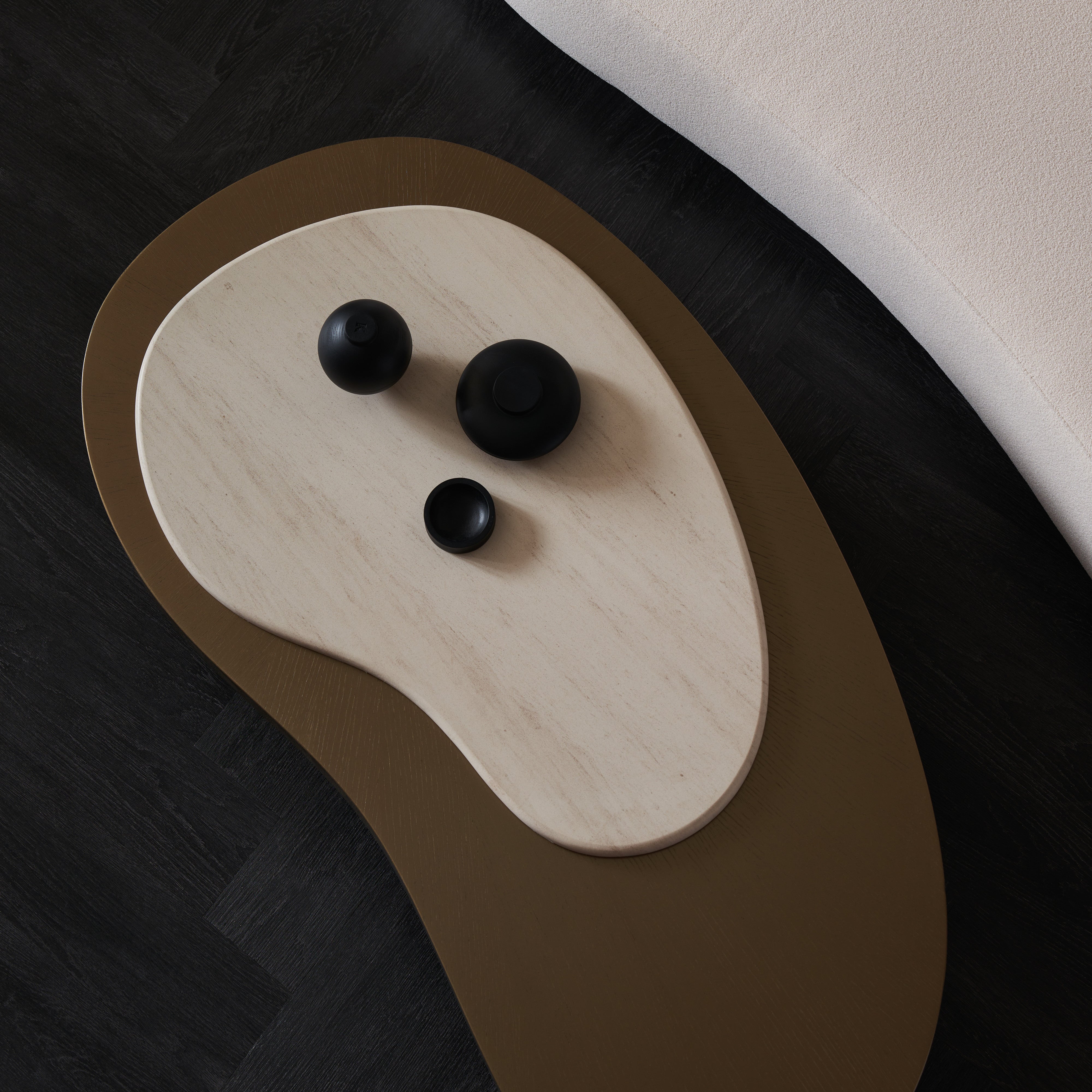 detail of Contrast Cocktail Table