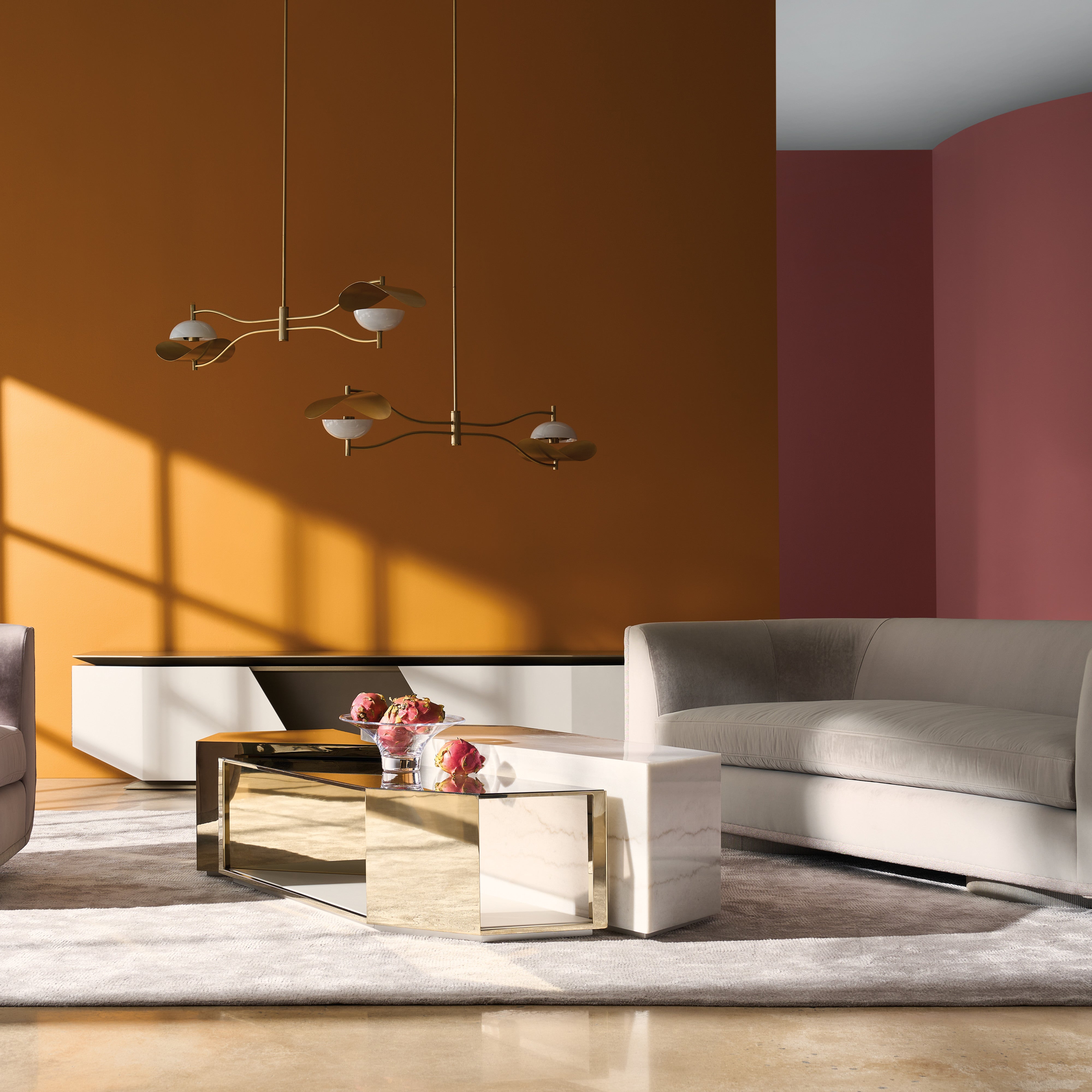 room with Clipper Sofa