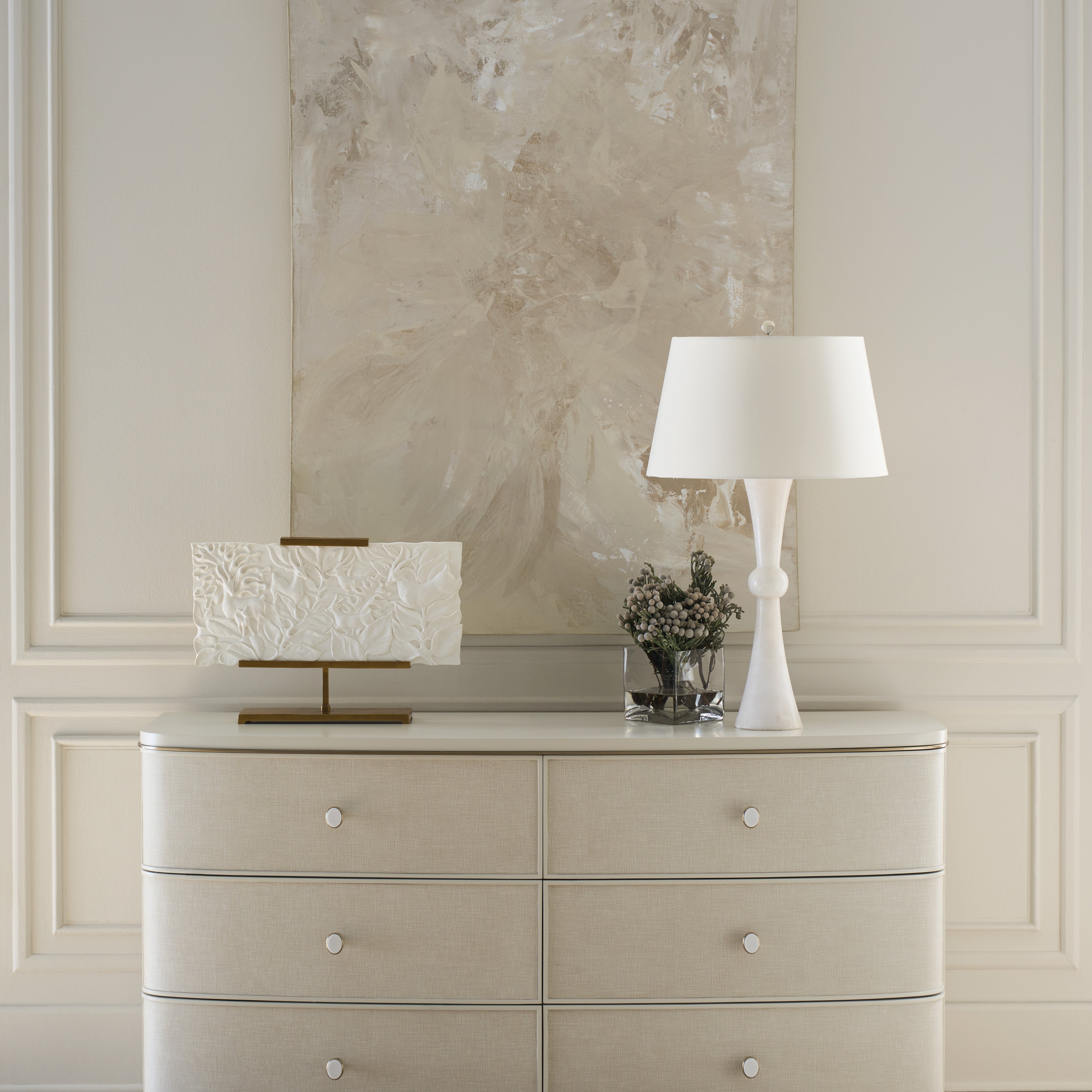 room with Lyon Dresser