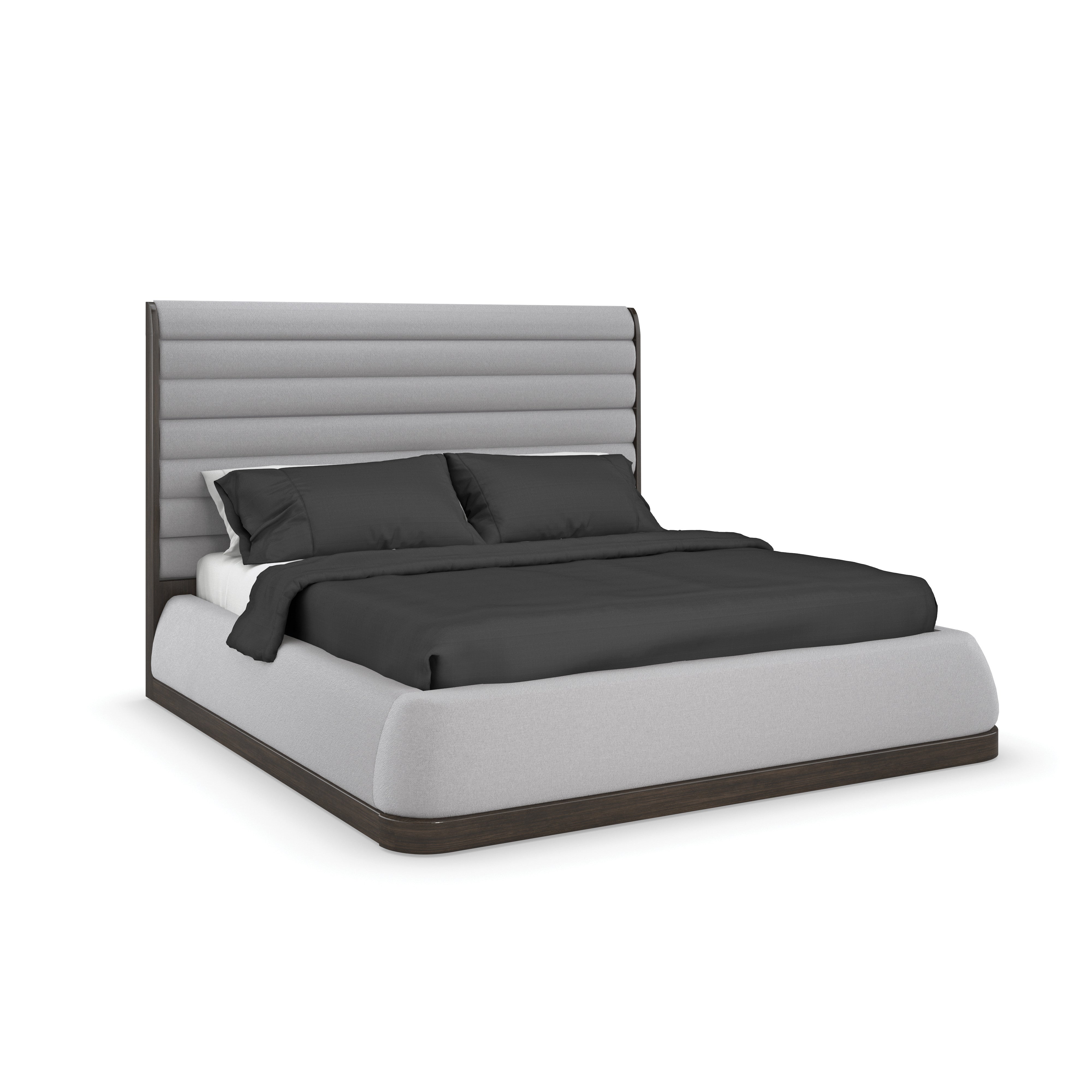 La Moda Uph Panel Bed - King