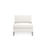 detail of Victoria Armless Chair