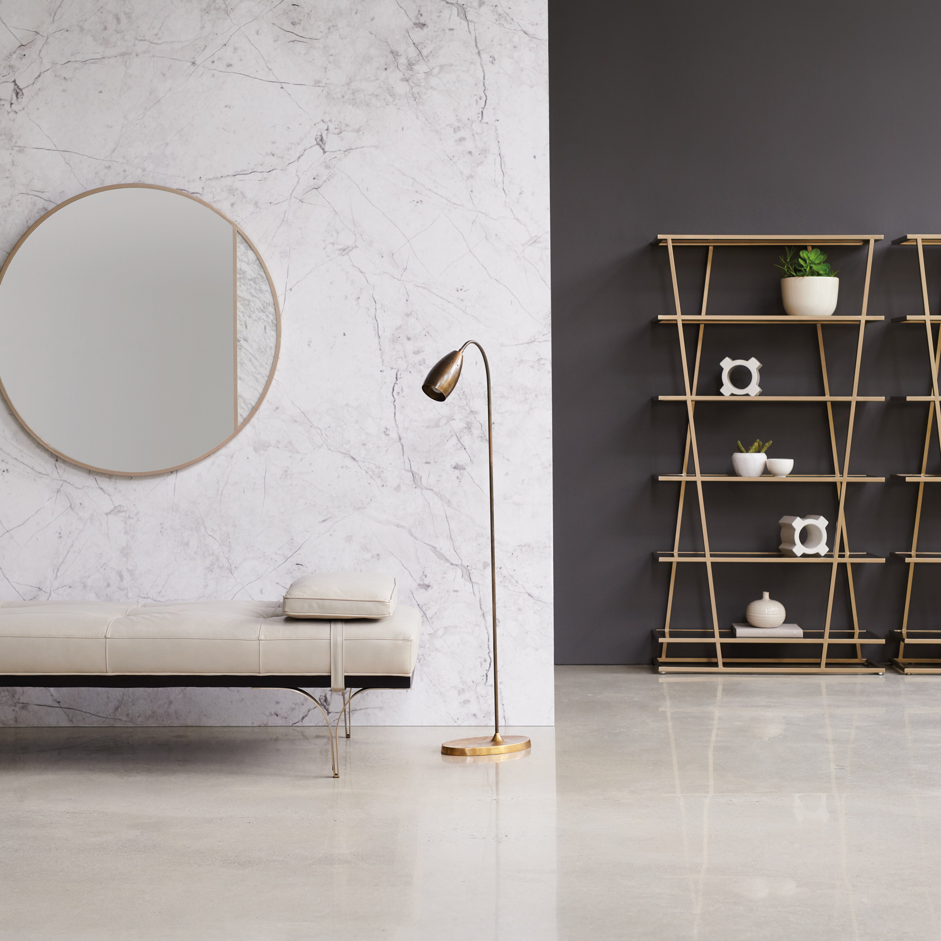 room with Head To Head Daybed