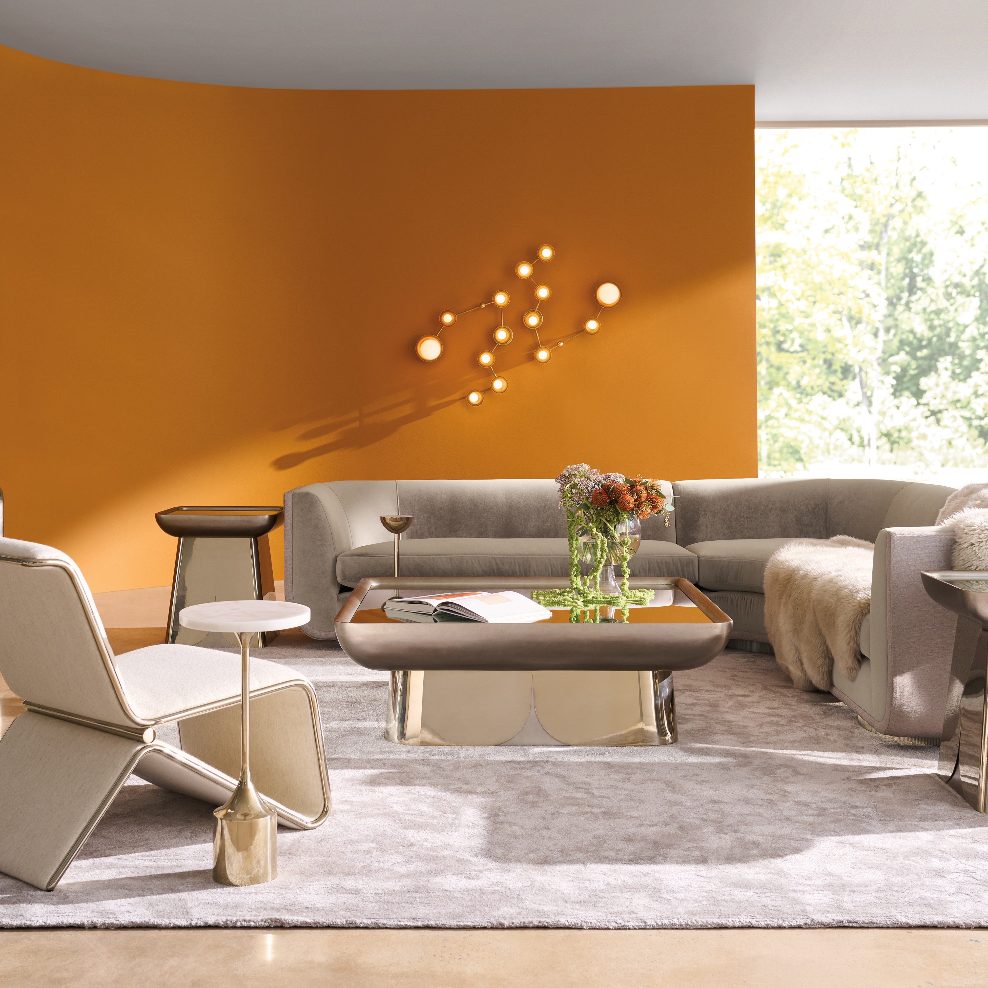 room with Clipper Raf Sofa