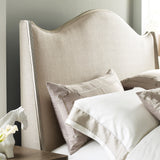 detail of King Upholstered Bed