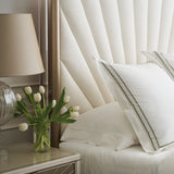 detail of Valentina Uph King Bed