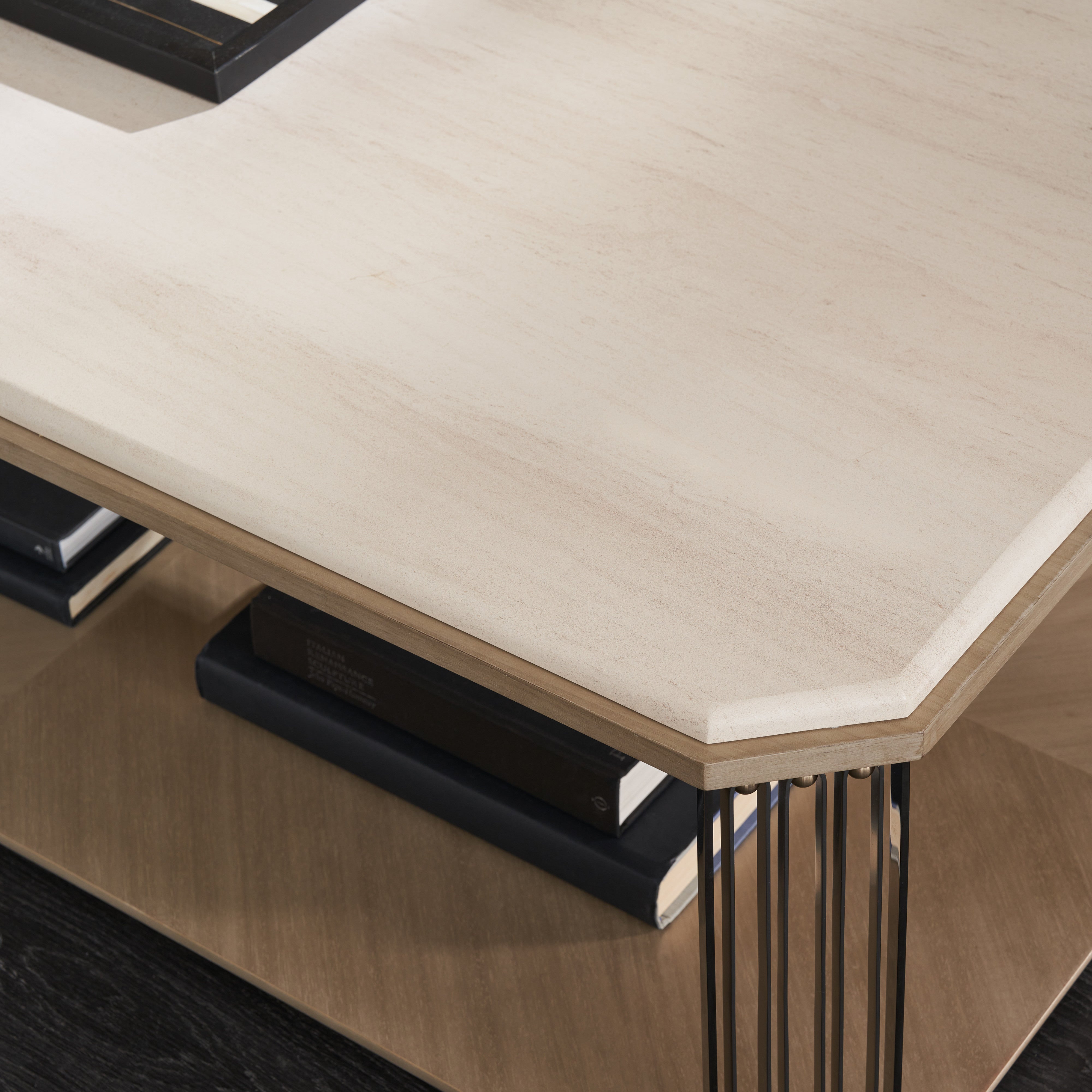 detail of Alloy Cocktail Table