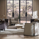 room with Tuxedo Sofa